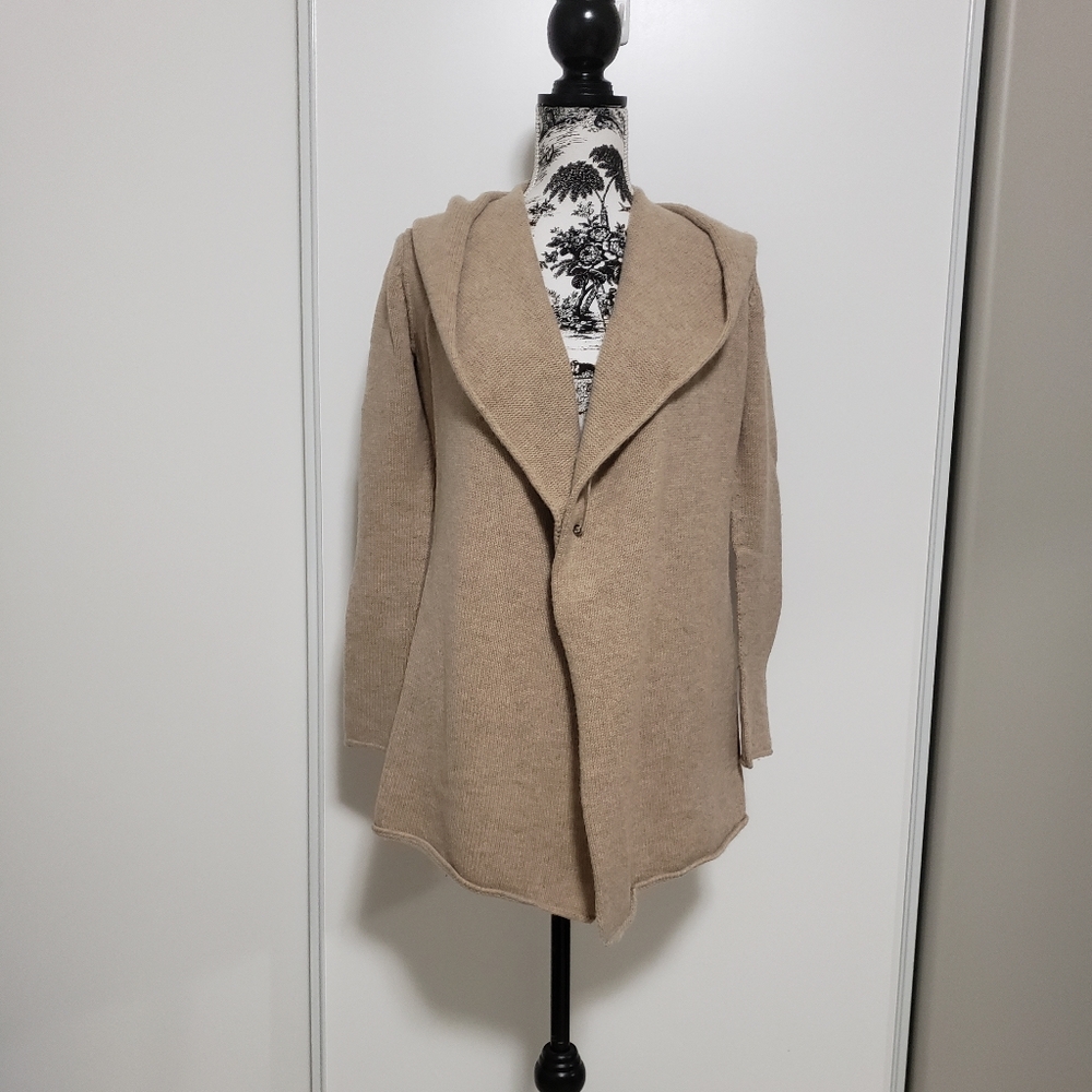 Vince. Hooded sweater cardigan S